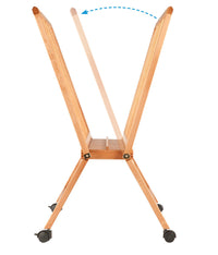 MABEF Large Folding Print and Drawing Rack with Wheels M/40