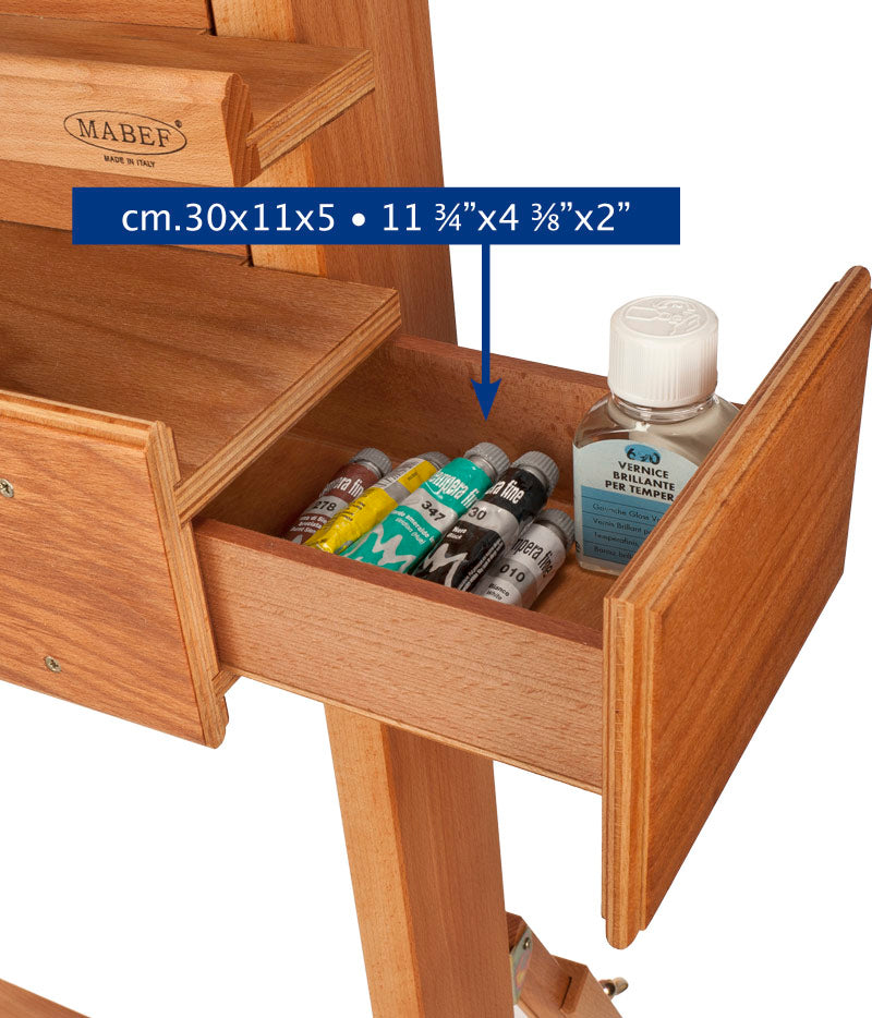 MABEF Large Studio Crank Easel