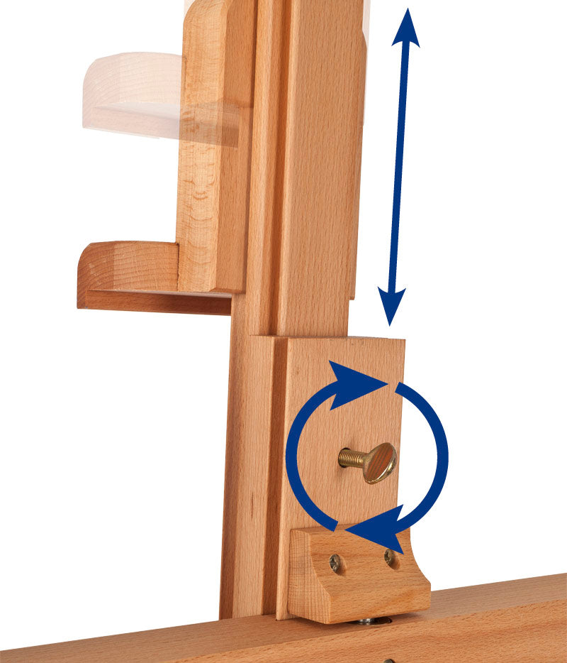 MABEF Large Studio Crank Easel