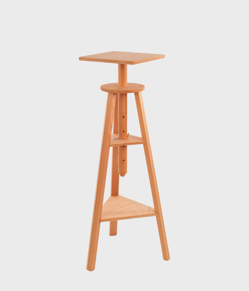 MABEF Sculpting Stand in Oiled Beechwood