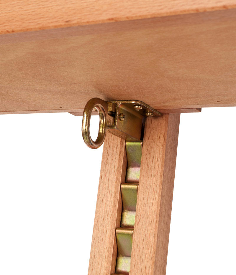 MABEF Studio Easel H-Frame - Beechwood