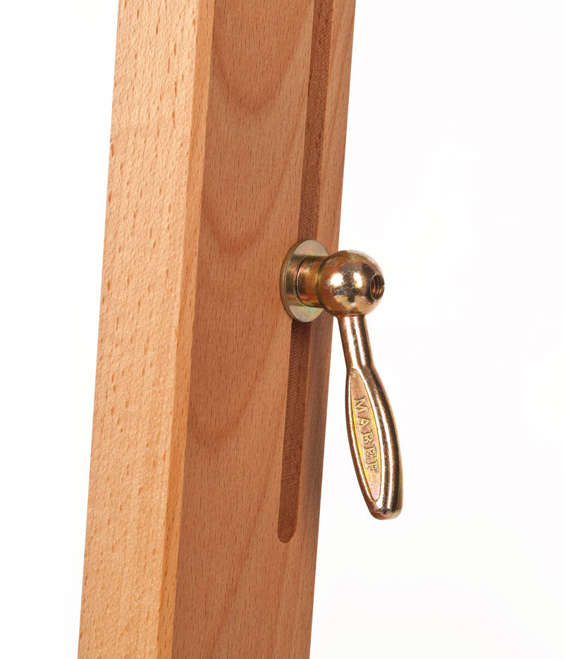 MABEF Studio Easel H-Frame - Beechwood