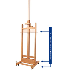 MABEF Studio Large Double-Sided Studio Easel
