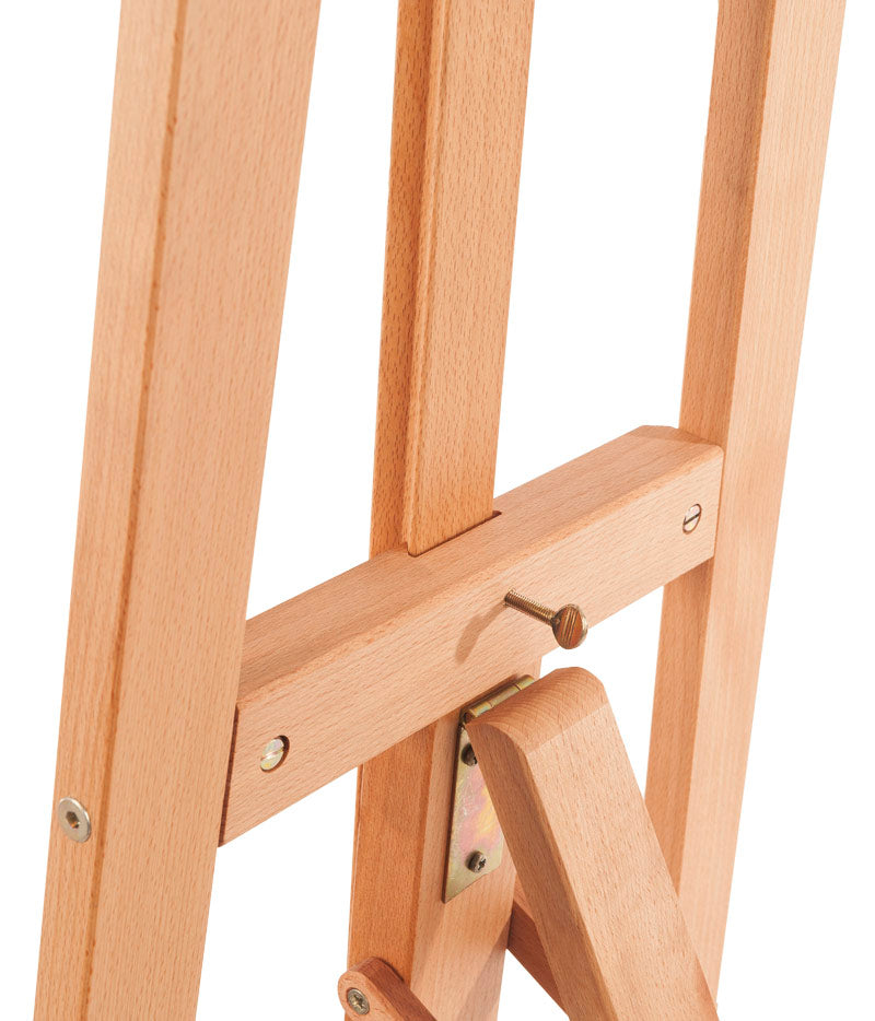 MABEF Studio Lyre Easel Basic Type A Oiled Beechwood