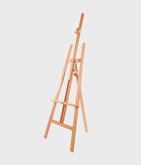 MABEF Studio Lyre Easel Basic Type A Oiled Beechwood