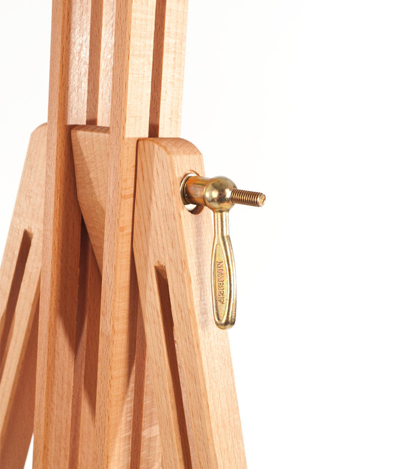 MABEF Universal Folding Field Easel in Oiled Beechwood