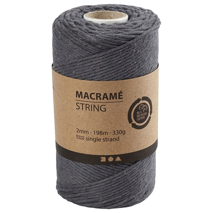 Macrame Cord 2 mm x 198 m | various colors — image 5