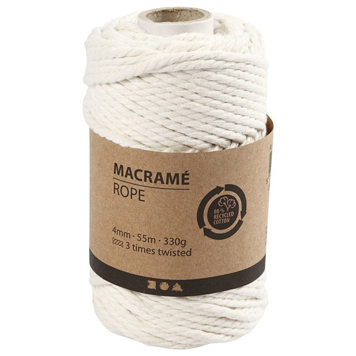 Macrame Cord 4 mm x 55 m | various colors — image 2