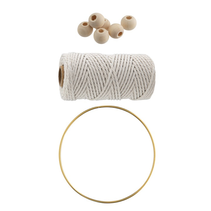 Macramé Dream Catcher Set with Feathers — image 3