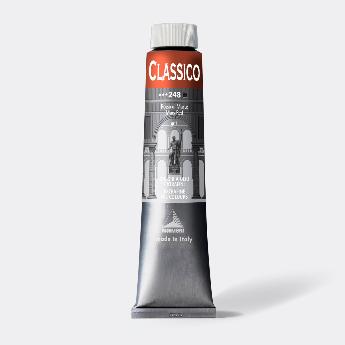 Maimeri Classico Fine Oil Color 200 ml – Mars Red
