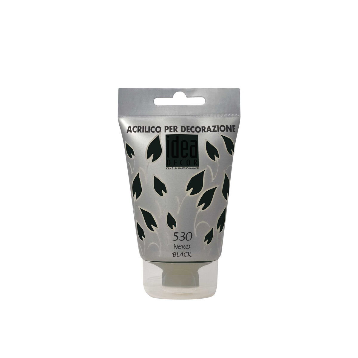 MAIMERI Idea Decor Decorative Acrylic Paint 110 ml – Black