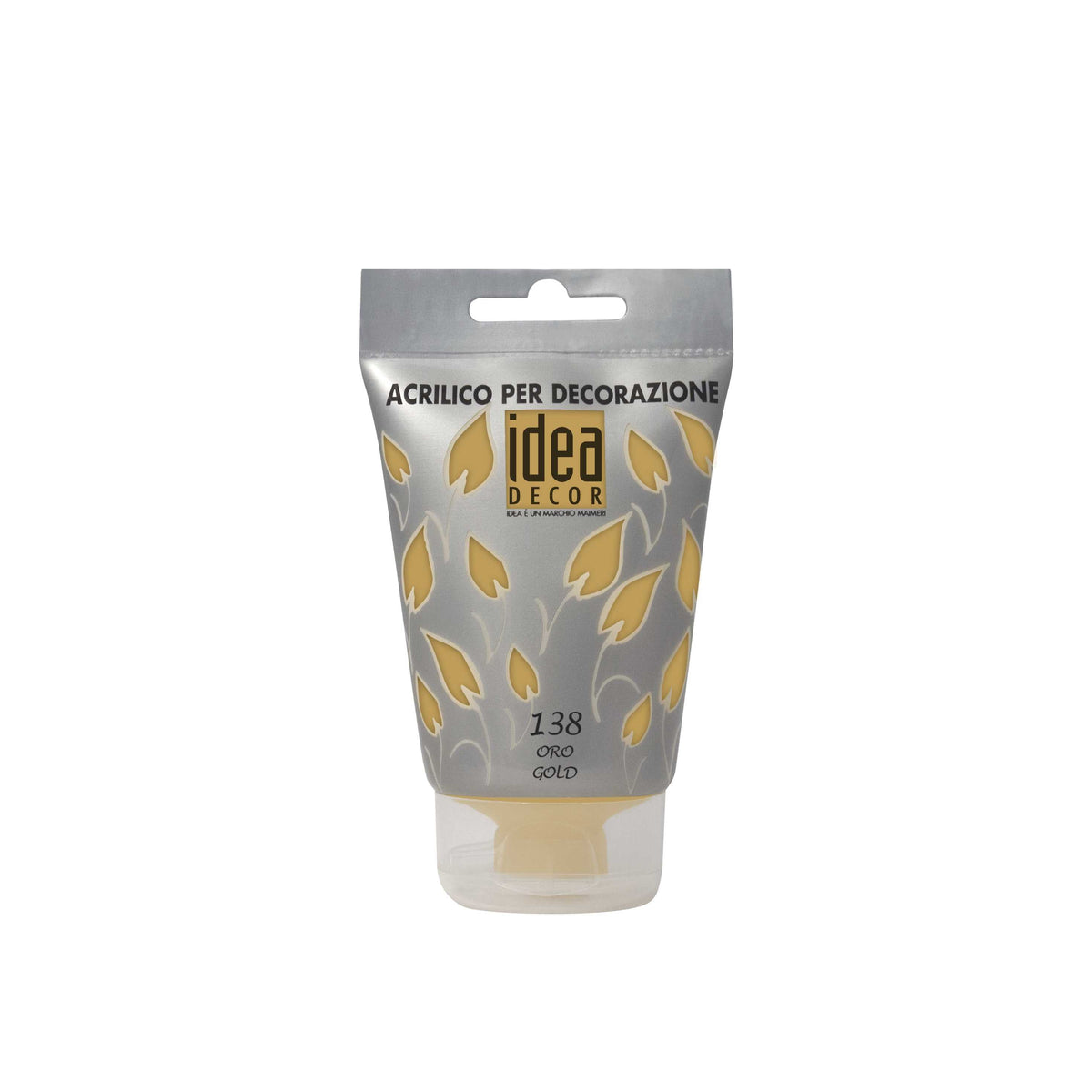 MAIMERI Idea Decor Decorative Acrylic Paint 110 ml – Gold