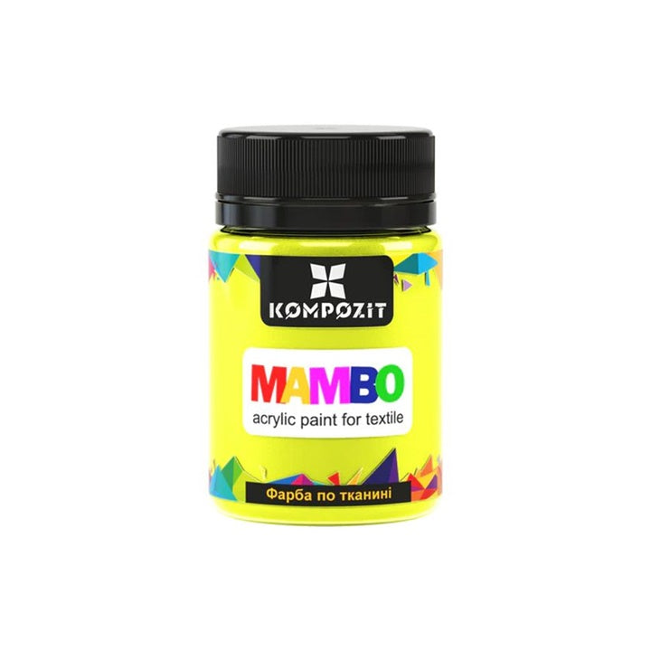 MAMBO Fluorescent Fabric and Leather Paint, 50 ml | various shades — image 1