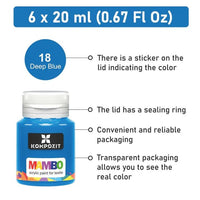 MAMBO Kompozit Fabric and Leather Paint Set, 6 x 20 ml — image 6