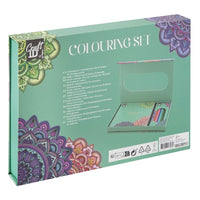 Mandala Coloring Book and Colored Pencils Set — image 3