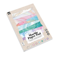 Marbled Paper Pad, A4, 16 Sheets