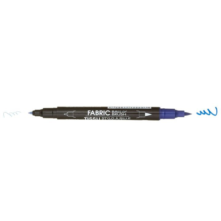 Marvy 122-S Fabric Marker, Round and Brush Tips | various shades — image 3