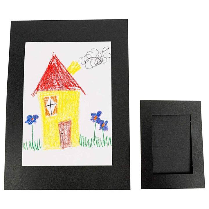 Mat (Passe-Partout), Sizes A4 and A6, 120 pcs | various colors — image 1