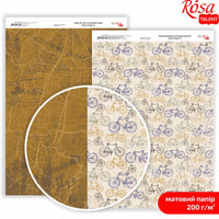 Mens Style Scrapbooking Papers, A4 – No. 6