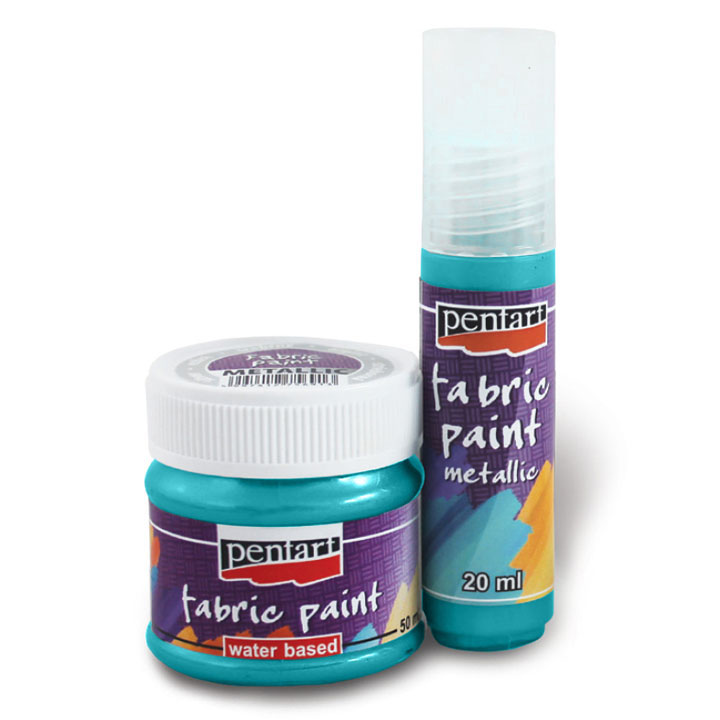 Metallic Fabric Paint - 20 ml | various colors — image 2