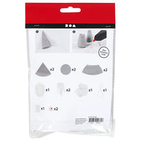 Mini Christmas Elves Craft Set, Gray - image 4