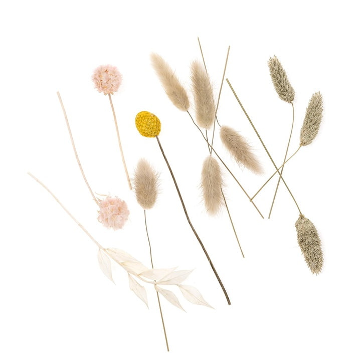Mini Dried Bouquet "Beige Touch" / 20 cm — image 2