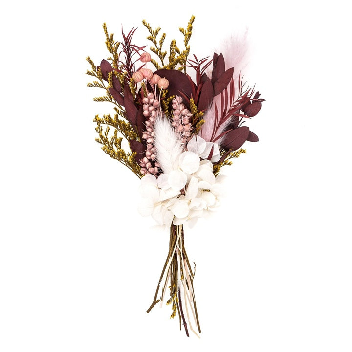 Mini Dried Bouquet “Burgundy Queen” / 20 cm — image 3