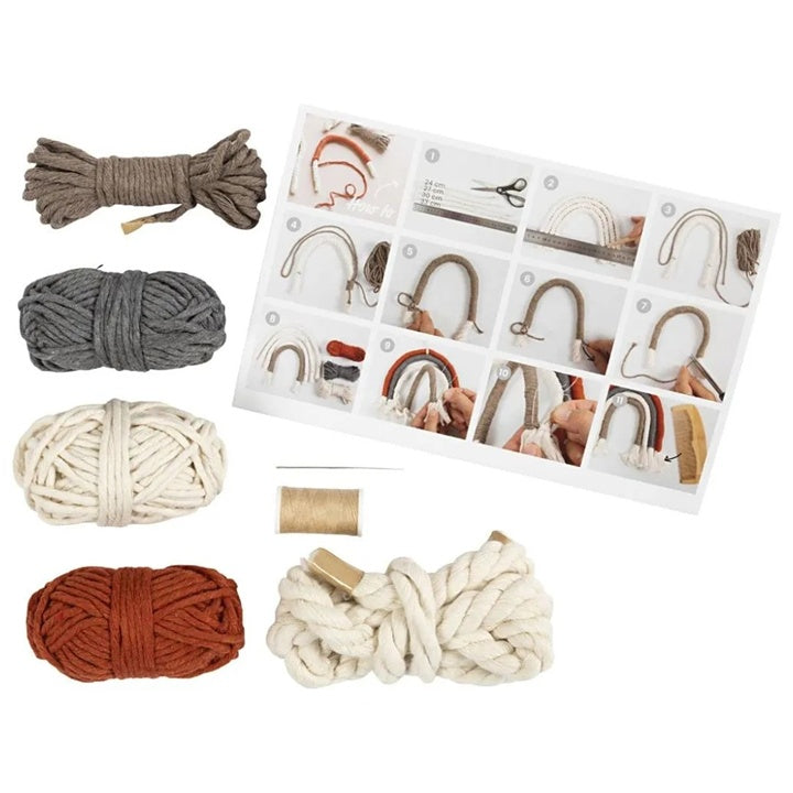 Mini Macrame Set | Rainbow — image 2