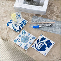 Mini Porcelain Painting Set - Coasters — image 4