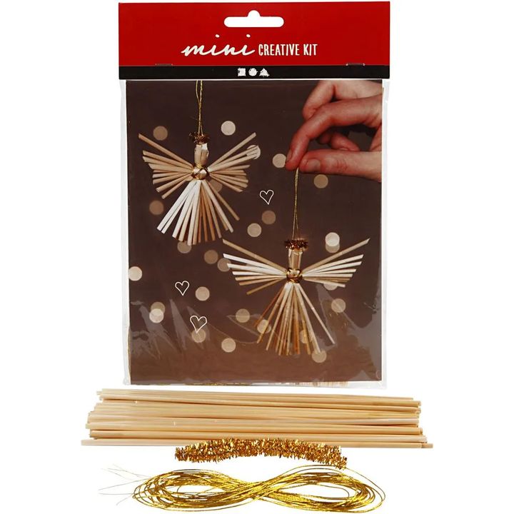 Mini Straw Angel Craft Set — image 2