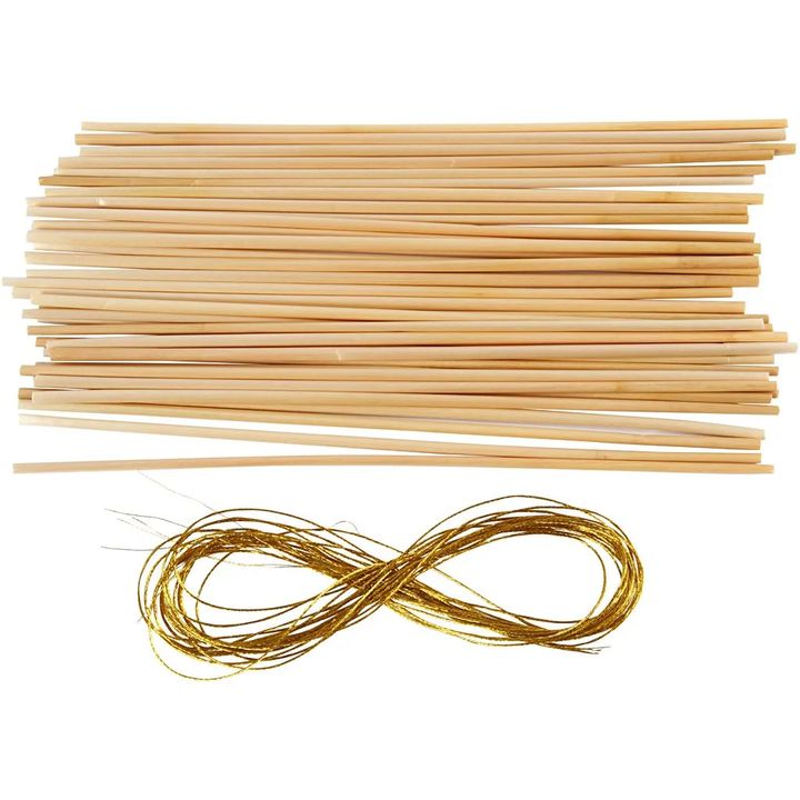Mini Straw Snowflake Craft Set — image 4