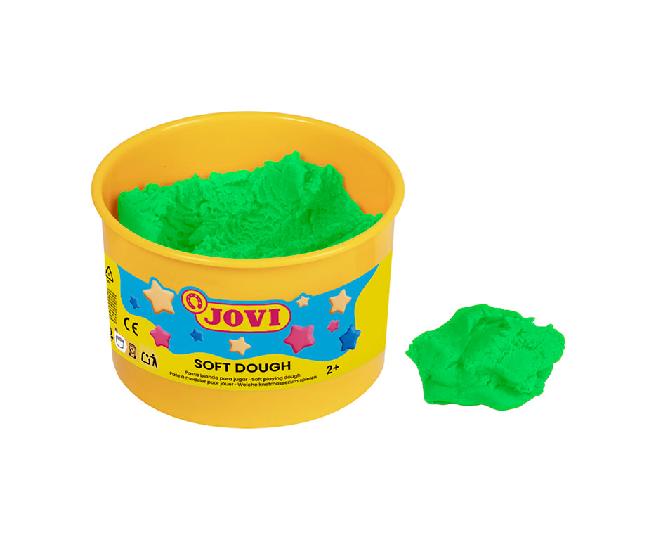 Modelling clay set JOVI Soft Dough neon colors 6 x 460 g