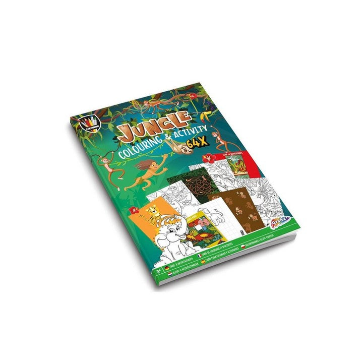 MOXY Jungle Activity and Coloring Book A4, 64 Pages — image 4