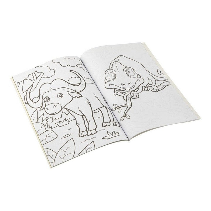 MOXY Jungle Activity and Coloring Book A4, 64 Pages — image 2