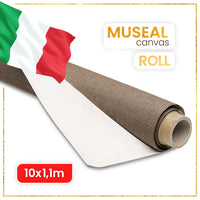 MUSEAL Linen Canvas on a 10-Meter Roll, Various Widths — image 4
