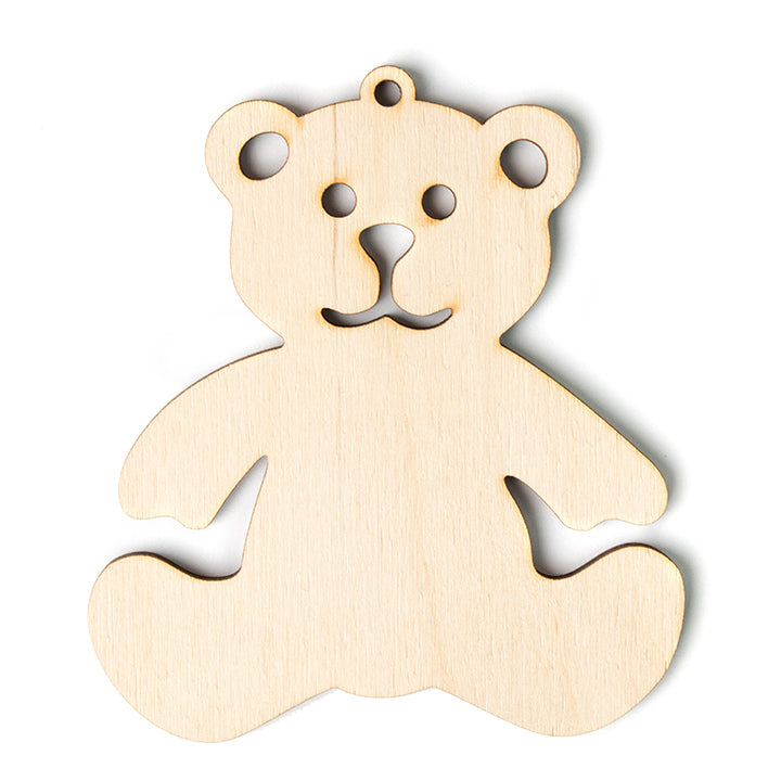 Wooden Christmas Decoration Set of 5 - MXH702m | various dimensions