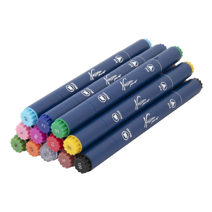 Nassau Fine Art Double-Sided Markers, Set of 12 — image 3