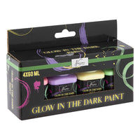 Nassau Glow-in-the-Dark Acrylic Paint Set, 4 x 60 ml — image 2