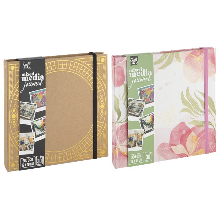 Nassau Mixed Media Notebook, 20x20 cm, 30 Sheets | various designs — image 4