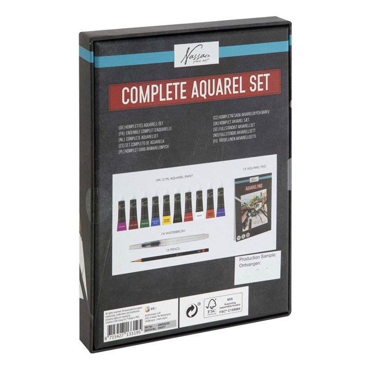 Nassau Watercolor Set | 13-Piece