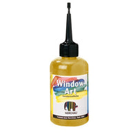 Nerchau Window Art Glass Paints 80 ml – golden