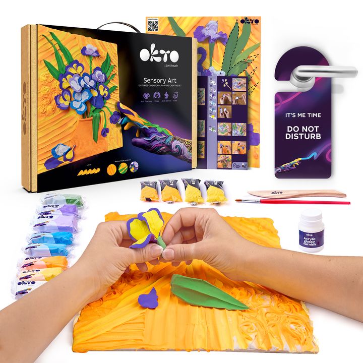 OKTO 3D Creative Set “Irises” 30 x 40 cm — image 3