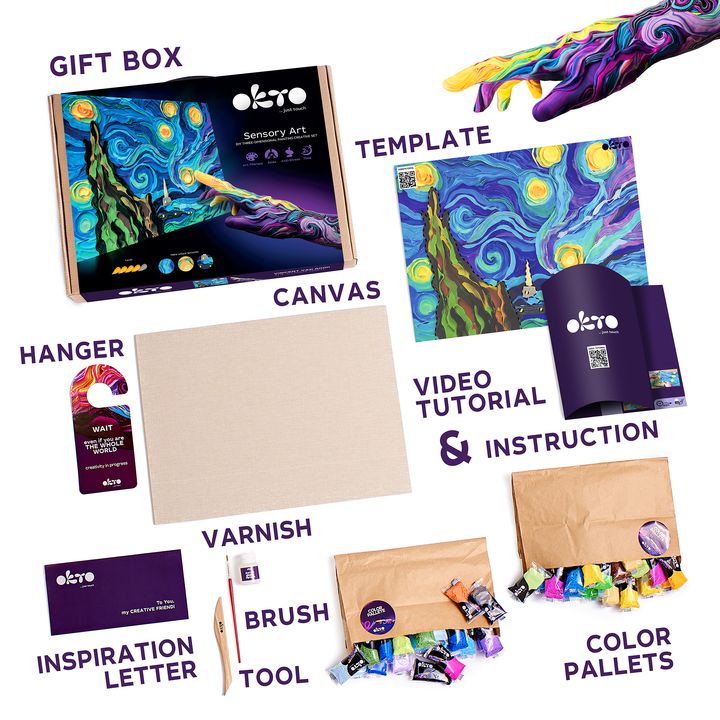 OKTO 3D Creative Set “Starry Sky” 30 x 40 cm — image 2