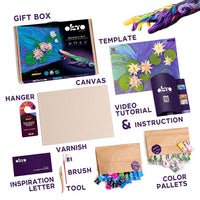 OKTO 3D Creative Set “Water Lilies” 30 x 40 cm, image 3