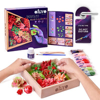 OKTO Succulent Modeling Clay Set, 21 x 21 cm, DESIRE, image 2