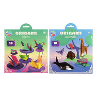 Origami Paper, 18 Patterns, 21x20 cm, 12 Sheets | various motifs — image 1