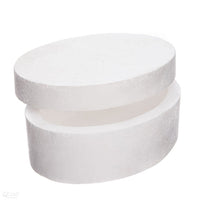 Oval Polystyrene Box, 15 x 11 cm