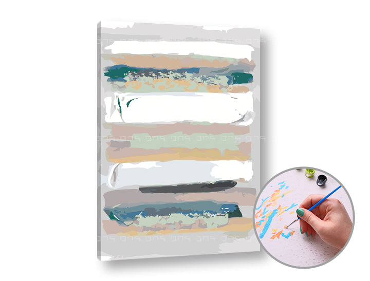 Paint by Numbers ABSTRACT SKETCHES | Low Difficulty — image 3