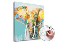 Paint by Numbers African Elephant | Low Difficulty — image 2