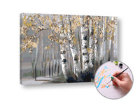 Paint by Numbers Birch Grove | High Difficulty - image 1